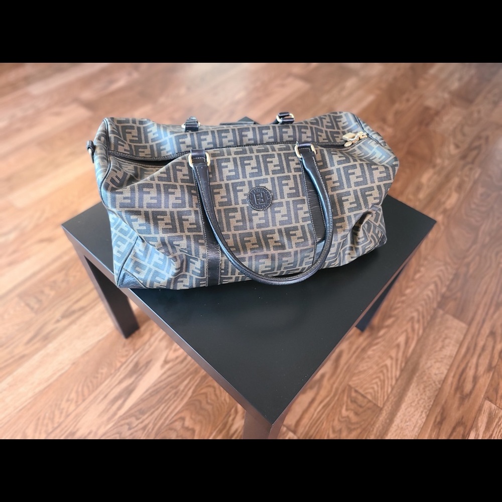 Authentic Vintage Fendi Zucca Duffle